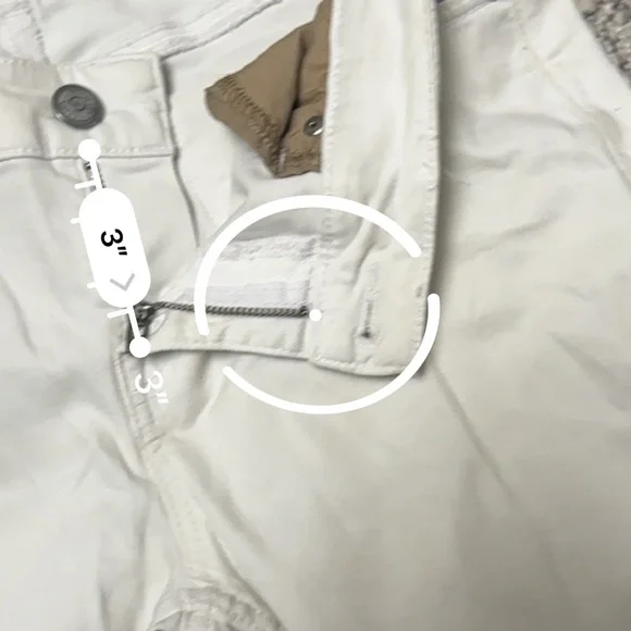 Anthropologie Level 99 White Skinny Jeans - Picture 7 of 9